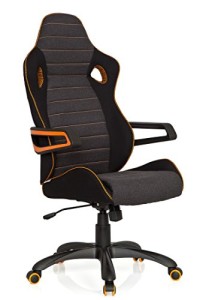 Bürostuhl ♥ Bürostuhl Racing ♥ 18 kg ♥ schwarz / grau / orange